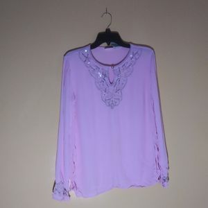 White Stag Long Pink Candy Sleeve Shit